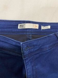 Blue Flared Jeans
