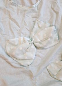 Cute Polka Dot Pajama Set Size M