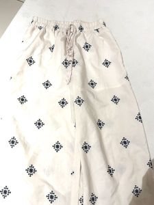 Boho Smocked Crop Top &amp; Wide Leg Pants Set