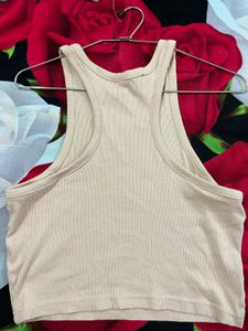 H&amp;M Ribbed Racerback Tank Top