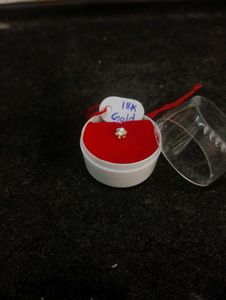 Diamond Nospin 18k Gold (Wt: 0.150gm)