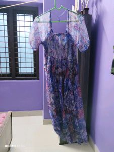 Boho Paisley Print Midi Dress