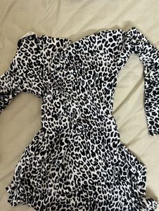 Leopard Print Button-Up Cardigan