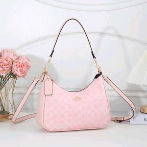 Coach Pink Signature Shoulder Bag