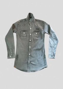 Vintage Wash Denim Shirt