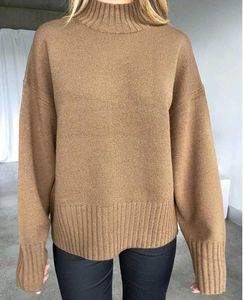 Cozy Mock Neck Knit Sweater