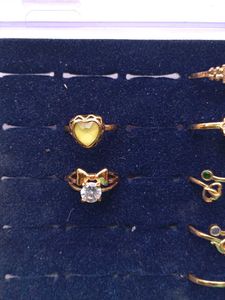Cute Bow & Heart Rings