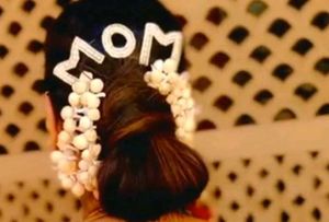 Mom Hair Pins with Cute Baby Feet Design