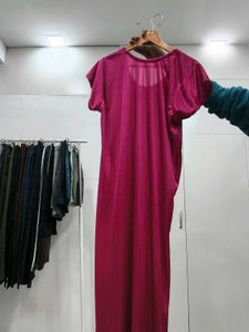 Elegant Magenta Nightgown