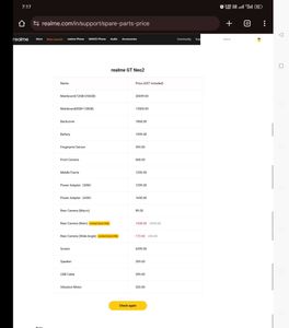 Realme Gt Neo 2 ( Mainbord Dead)
