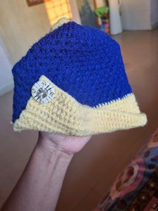 Blue cap