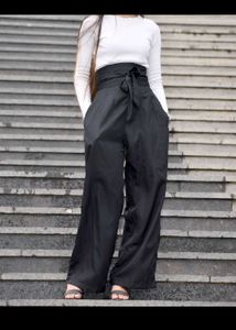 High-Waisted Wide-Leg Pants