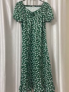 Beautiful Green Dress Up For Sale