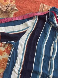 kids Striped Short Sleeve Shirt