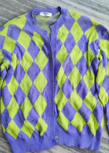 Argyle Cardigan - Unique &amp; Stylish