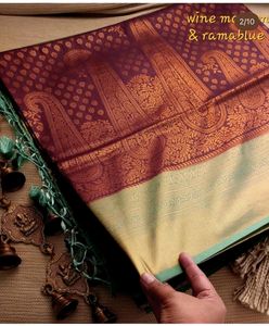 Women's Kubera Pattu Soft Silk Banarasi Saree
