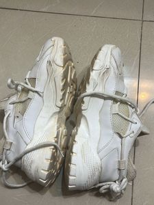 White Chunky Sneakers
