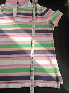 Colorful Striped Polo Shirt