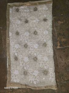 Embroidered Dupatta with Sequins