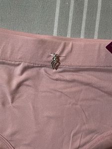 Pink Cotton Briefs with Tag
