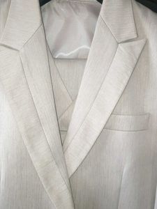 new👌Men's Classic Beige Linen Suit Jacket