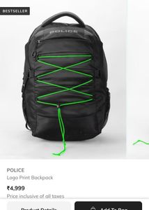 Police Backpack