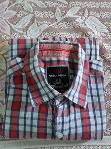 Urban Design Plaid Men's Shirt