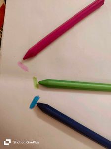Camel Oil Pastels &amp; Plastic Crayons Combo