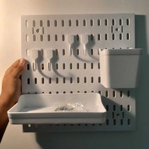 Wall Organizer Pegboard Set