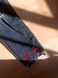 Ripped Star Jeans