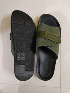 Aerowalk Men's Green Slides