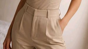 Classic Beige Trousers