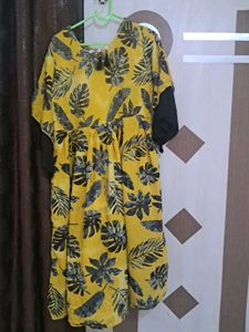 Umbrella Sleeves Dress
