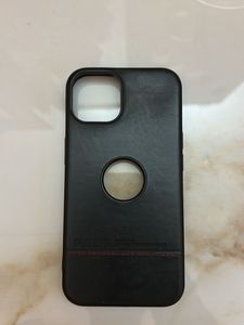 Stylish Black iPhone Case with Ring Holder