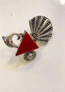 ✨Unique Dolphin & Shell Ring l Last pc✨