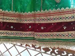 Beautiful Emerald Green Lehenga