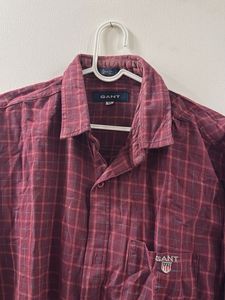 GANT Plaid Long Sleeve Shirt