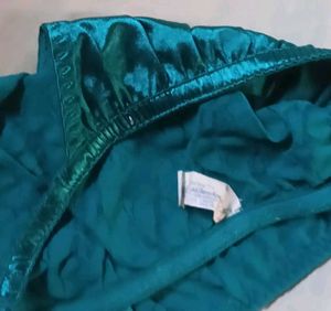 Satin Teal Briefs