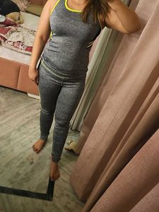 Gray Activewear Set