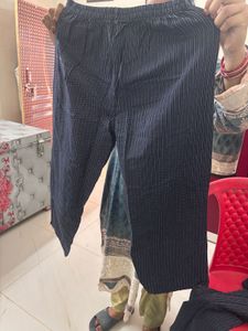 Stylish Navy Blue Kurta Set