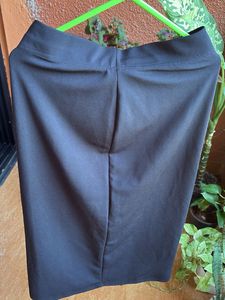Black Fitted Skirt