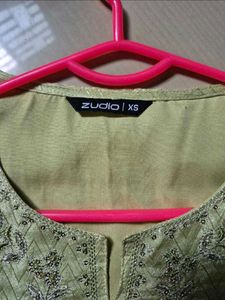 Embroidered Kurta Top