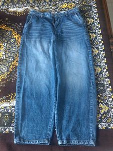 Wide Leg Denim Jeans from The Indian Garage