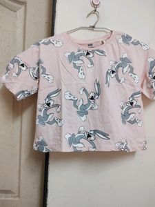 Bunny Trendy Crop top of looney tunes