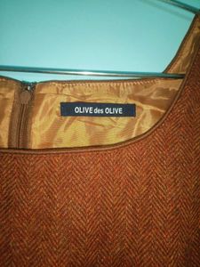 Japanese Dress Women Coffee Color