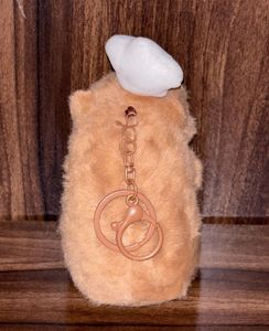Capybara Plush Keychain