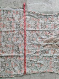 Floral Print Cotton Kurta
