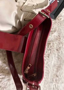 Chic Patent Red Shoulder Bag
