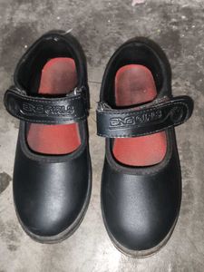 Girls Black Mary Jane Shoes
