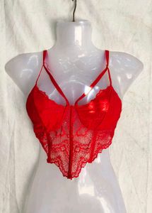 Stunning Red Lace corset